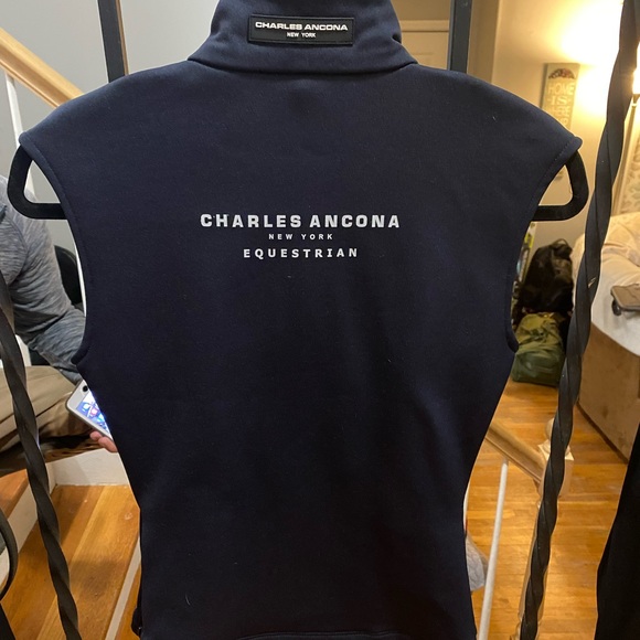 Charles Ancona XS training vest.  Color: Navy - Picture 1 of 3